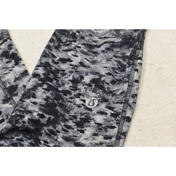 Lululemon Align High-Rise Leggings Women's Regular Size 6 Gray Abstract - Picture 2 of 8